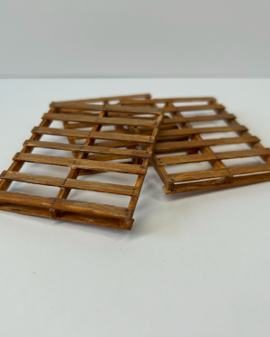 3 Miniature Wooden Pallets Terrain